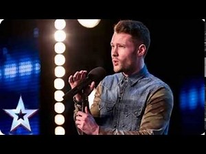 Calum Scott sings dancing on my own - Audition Week 1 - BGT 2015 - ONLY SOUND