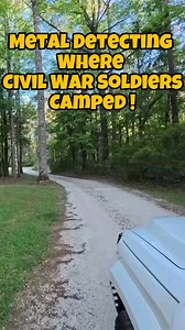 Metal Detecting where civil war soldiers camped ! What did we find ? #metaldetecting #detecting #relichunting #history #adventure | Southern Relic Adventures