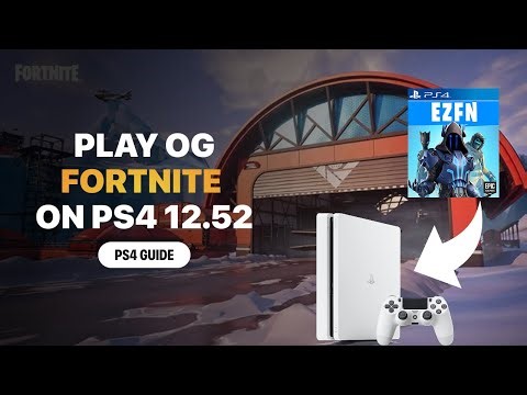 How to Play Fortnite Online on PS4 Jailbreak 12.52
