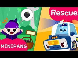 Learn colors with Miniforce | Minipang Rescue | Watch out for the little witch |Mini-Pang TV 2D Play