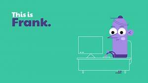 Have you met Frank? Frank is one of our favorite Biteable characters — you'll find 100s of Frank animations in our graphics library. | Biteable