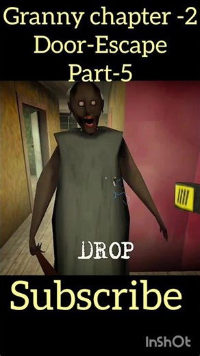 Granny chapter 2 Door ESCAPE #grannychallenge #horror #granny2gameplay #youtube #viral ##shorts