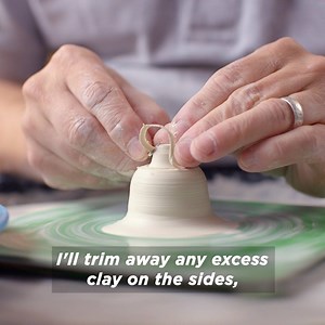 Throwing mini pottery is just like throwing life-size pots, but you have to be a little more creative when you’re making tiny shapes. Troy Schmidt of Red Dragon Pottery is a pro. Get an inside look at his small, but mighty process, here. | Tastemade Home