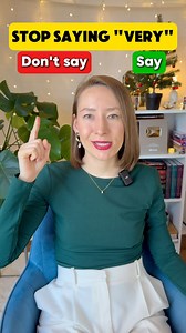 Improve your Vocabulary: Stop saying VERY! Don’t say very slow, say Sluggish. Don’t say very creative, say Innovative. Don’t say very shy, say Timid. #english #learnenglish #vocabulary #speakenglish #englishvocabulary #englishlesson #englishlearning #englishspeaking #englishtips #englishclass #very | Alina.talks.English