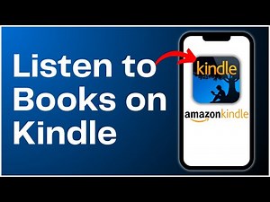 How To Listen to Books on Amazon Kindle App 2024