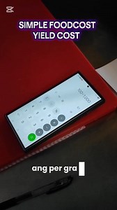 Sample of Yield cost calculation. #chef #cooking #cheflife #foodcostcontrol | Cooking Techniques by Chef Francis