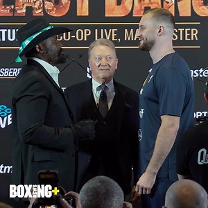 🇬🇧 𝗖𝗵𝗶𝘀𝗼𝗿𝗮-𝗪𝗮𝗹𝗹𝗶𝗻 𝗙𝗮𝗰𝗲-𝗢𝗳𝗳 🇸🇪 A farewell to remember for Derek Chisora this weekend, or can Otto Wallin move in line for a world title shot? #ChisoraWallin | Boxing News Plus