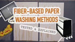 Fiber-Based Paper: Washing Methods — Lina Bessonova