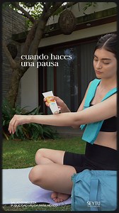 Encuentra tu equilibrio ideal y disfruta del sol sin preocuparte por tu piel.🧘🏻‍♀️☀️ Nuestro protector solar acompaña cada movimiento con ligereza, frescura y alta protección. | SEYTÚ