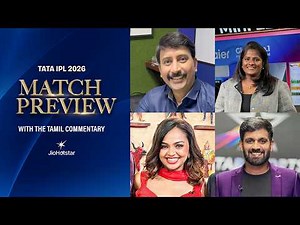 #CSKvPBKS | Match Preview LIVE | Tamil Commentary | #TATAIPL 2026