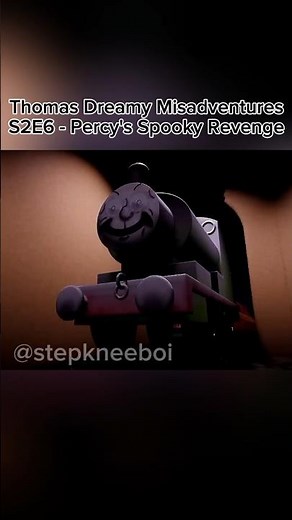 Percy's (Failed) Ghostly Trick #thomasandfriends #funny #train #animation #thomasdreamymisadventures