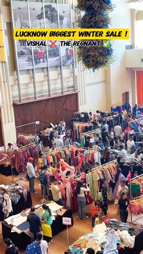 $~ इश्क़्बाज़ लखनऊ ~$ on Instagram: "🔥 Lucknow, Get Ready for the Biggest Winter Sale! 🔥 This time, the sale isn’t happening at Vishal Mega Mart — it’s happening at Hotel The Regnant for 3 days only! 🧥 Up to 90% OFF on top branded winter wear! ✨ Sweaters, hoodies, jackets, kurtis, kids wear — starting at just ₹199! And that’s not all… 🏡 Home décor 💄 Cosmetics & skincare 👜 Bags & shoes 👗 Jewelry ✨ 200+ varieties — all under one roof! 📅 12th, 13th & 14th December (Fri–Sat–Sun) ⏰ 10 AM to 9 