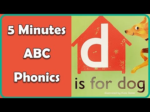 D is for Dog🔠 Phonics Read Aloud | ABC Phonics Animal Books | How to Vocal Letter Sounds Series ESL