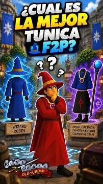 Mejor Tunica para Magic en OSRS? #runescape #osrs