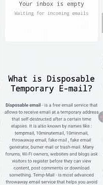 Temp Mail Explained | Temporary Email is Still Safe in 2026 | Review | How to use Temp Mail | Part-1