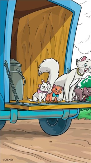 The Aristocats Coloring Page #happycolor #movie #film #disney #dvds #dvdmovies #dvdmenu #reviews
