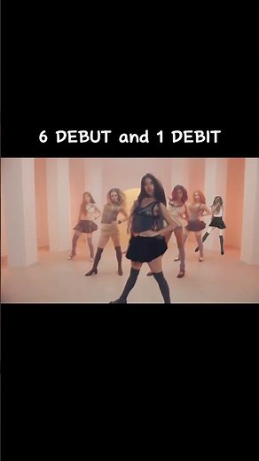 6 DEBUT and 1 DEBIT💀🥹 #KATSEYE #DEBUT #fyp #kpop #ytshorts