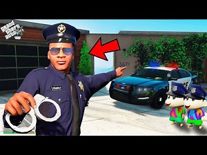 GTA 5 : Franklin & Shinchan Join The Police In GTA 5 ! (GTA 5 Mods)