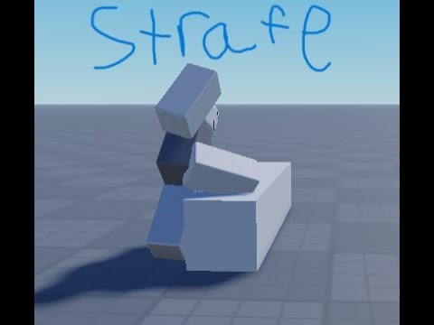 Playing Strafe for the first time ( Roblox Parkour game / Strafe )