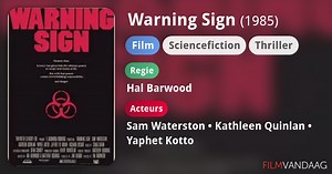 Warning Sign (1985)