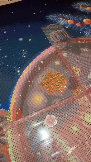 Iridescent Snowflake Diamond Painting Kit Review