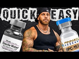How To Reconstitute Peptides || Quick & Easy!
