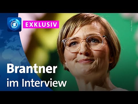Neue Grünen-Vorsitzende Brantner im tagesthemen-Interview