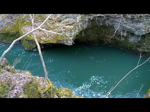 Clifton Gorge Waterfall John Bryan State Park - Hiking in Ohio - Little Miami River