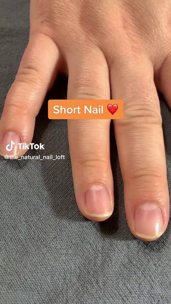 Short nails matter too! Natural gel manicure with CND shellac polish. #naturalnails #shortnails #nailart #nailaddict #cnd #cndshellac #shellac #gelpolish #gelmanicure #atlantanails #simplenailart #nails