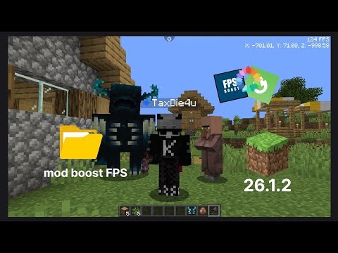 Mod boost FPS 26.1.2 pojav launcher/ mojo launcher