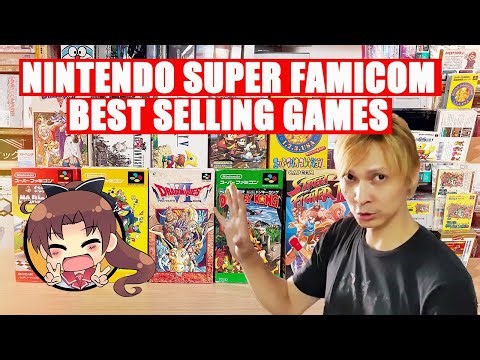 Nintendo Super Famicom Best Selling Games