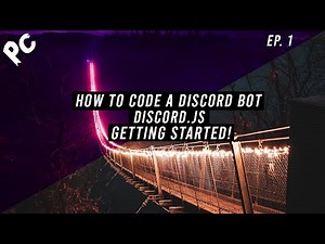 How To Code A Discord Bot | Discord.js v12 | Getting Started | Episode: 1