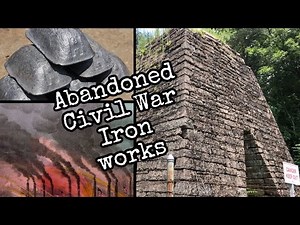 Step Back in Time: The Cedar Grove Iron Furnace: Civil War Era Ruins in present day
