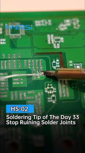 FNIRSI HS-02 | Soldering Basics for Beginners: Stop Burning Boards