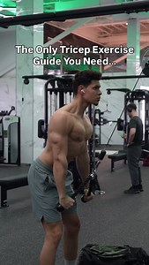 Full Tricep Exercise Guide ⬇️ First be sure to track your macros with @fitia.app.en 💪🏼 And use C0DE Brody for a discount 🙌🏼 Full Tricep Guide Below ⬇️ Pick one exercise from each category ✅ Follow the Form Tips in the Video ✅ Lateral and Medial Heads: ▪️Rope Pushdown ▪️Smith Machine JM Press Long Head (Peak Stretch): ▪️Overhead Rope Extension ▪️Single Arm Overhead Extension Long Head (Peak Contraction): ▪️Upright Cable Kickback ▪️Tricep Cable Crossover I recommend doing 2-3 sets of each sele
