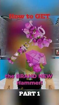How to GET the BRAND NEW Hammer in Flee The Facility - PART 1 [FULL GUIDE] | Roblox