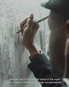 “Do the best you can and never stop.” Stephen Wiltshire’s personal motto reflects how tenacity, talent, and a rare gift for recall have converged to make him one of the most unique artists in the world. Learn more about his journey: https://www.stephenwiltshire.co.uk/biography | Stephen Wiltshire