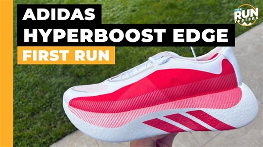 Adidas Hyperboost Edge 首跑评测：adidas 全新超厚底超级训练鞋表现如何？