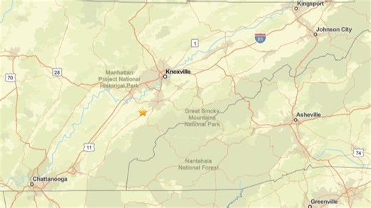 A 2.6-magnitude earthquake shakes Knoxville, East Tennessee. Was it an aftershock? What to know
