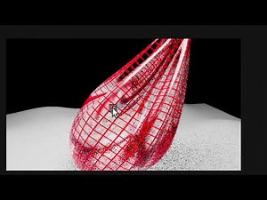 Making a fishing net in Maya - part 2 - textures and curves