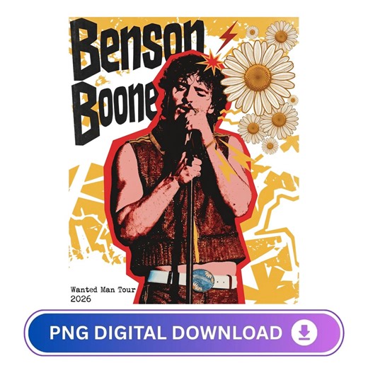 Wanted Man Tour 2026 PNG, Retro Sunflower Concert Design, Vintage Music Fan Art Graphic, Summer Tour Shirt, Trendy Digital Download - Etsy