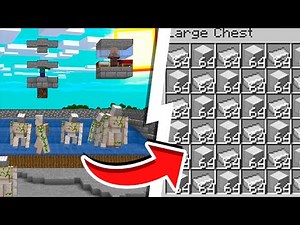 ✔️ MELHOR FARM DE FERRO DO MINECRAFT 1.21 !!