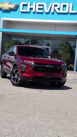 🎥: 2024 Trax 1RS in Crimson Metallic Ecotec 1.2l Turbo Engine paired with the automatic 6-speed transmission. | So Cal Chevy