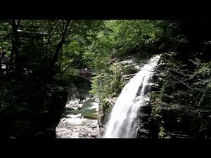 栃木県 龍王峡 その1 虹見の滝と竪琴の滝