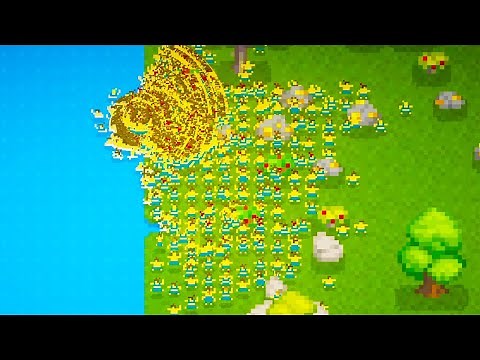 I Forced 2 Viruses To Fight Over 30,000 People in World Box