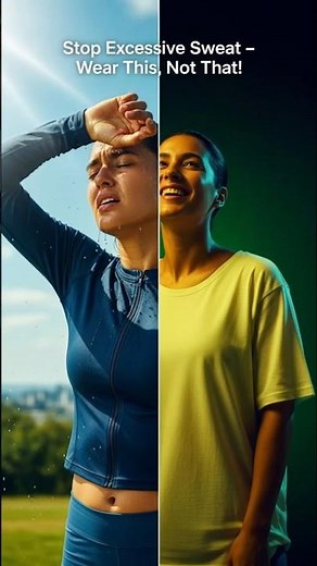 Stop Excessive Sweat: Wear This, Not That 👕💦