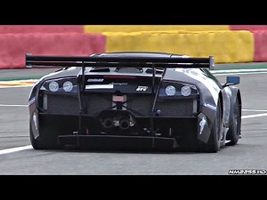 Lamborghini Murcielago 670 R-SV GT1 Orgasmic V12 SOUND @ Track!!
