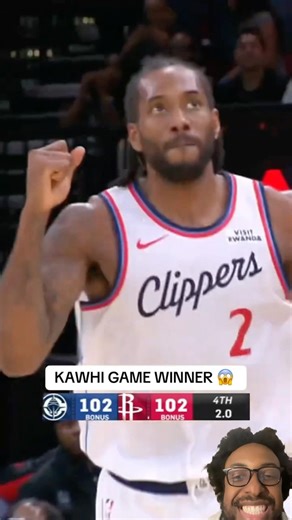 Best Kawhi Leonard season since 2019 continues #nba #highlights #reaction #clippers #kawhileonard