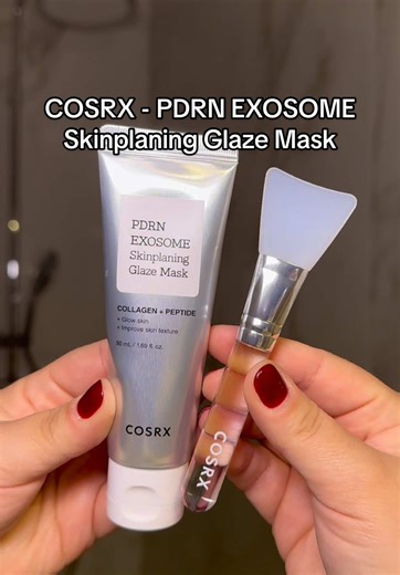 Crashtest du PDRN EXOSOME Skinplaning Glaze Mask de @COSRX Official 🫧✨ *Produit Offert* #cosrx #mask #skincare #crashtest #selfcare