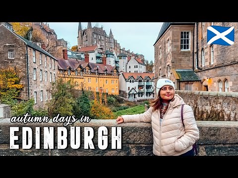 3 Days in Edinburgh 🏴󠁧󠁢󠁳󠁣󠁴󠁿 | SCOTLAND TRAVEL VLOG 🍁🍂✨